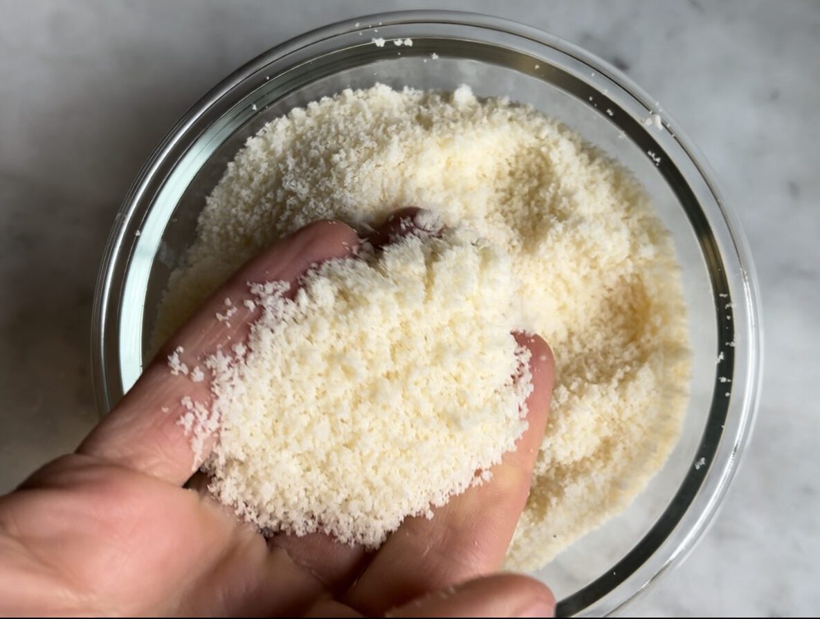 A Simple Hack for Grating Parmigiano Faster & Finer