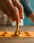 Brass Anolini Pasta Stamp