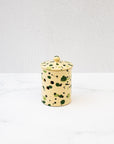 Leftover: Cortona Splatterware Garlic Jar
