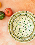 Leftover: Cortona Splatterware Nesting Bowl Set