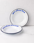 Custom Phrase Enamelware