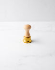 Brass Flower Ravioli Stamp