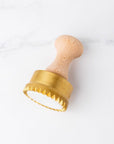 Leftovers: Brass Round Ravioli Stamp