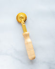 Fluted Brass Pasta Wheel