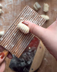 Olive Wood Gnocchi Board