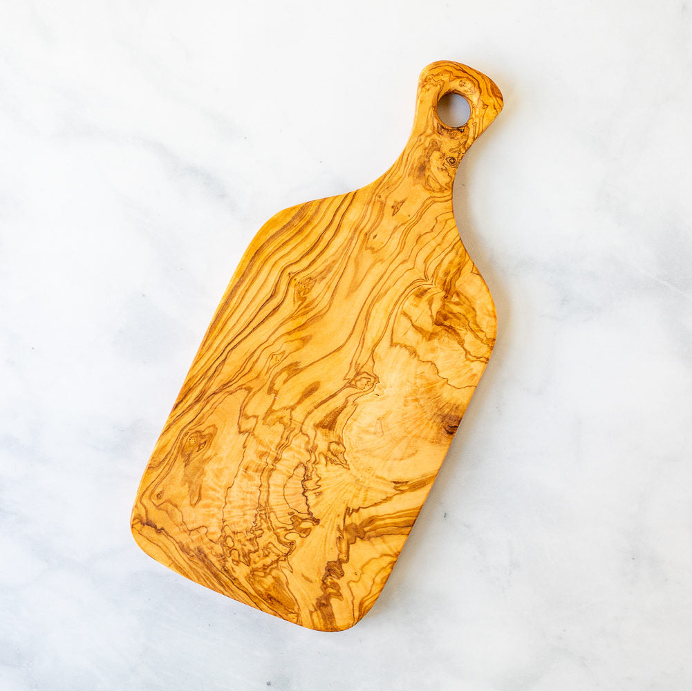 Olive Wood Pugli Cheese Board