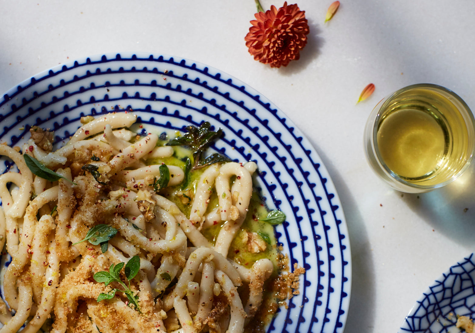 Sucareddi Alla Crema di Limone with Herb-Infused Breadcrumbs
– q.b. Cucina