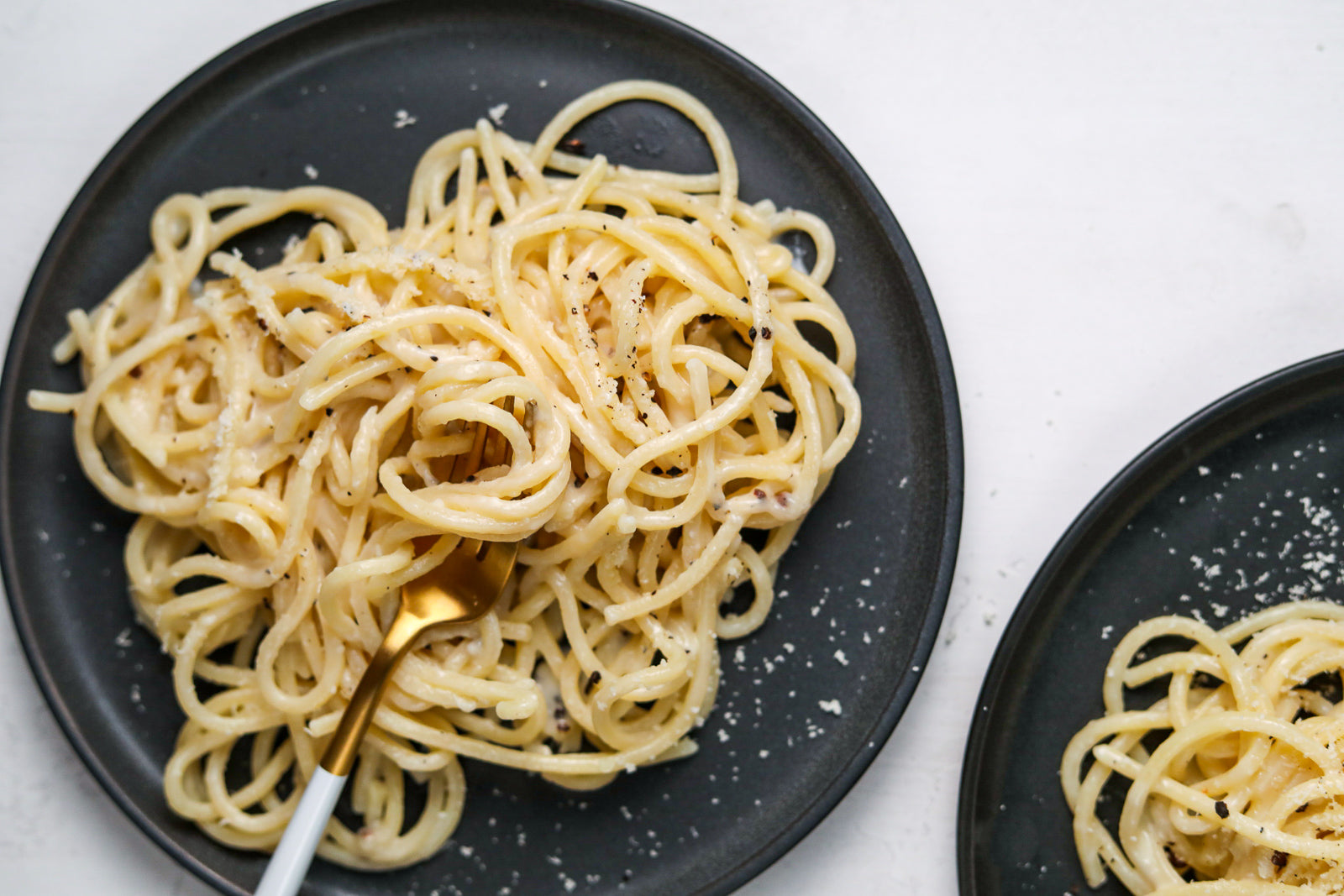 Perfect cacio e pepe