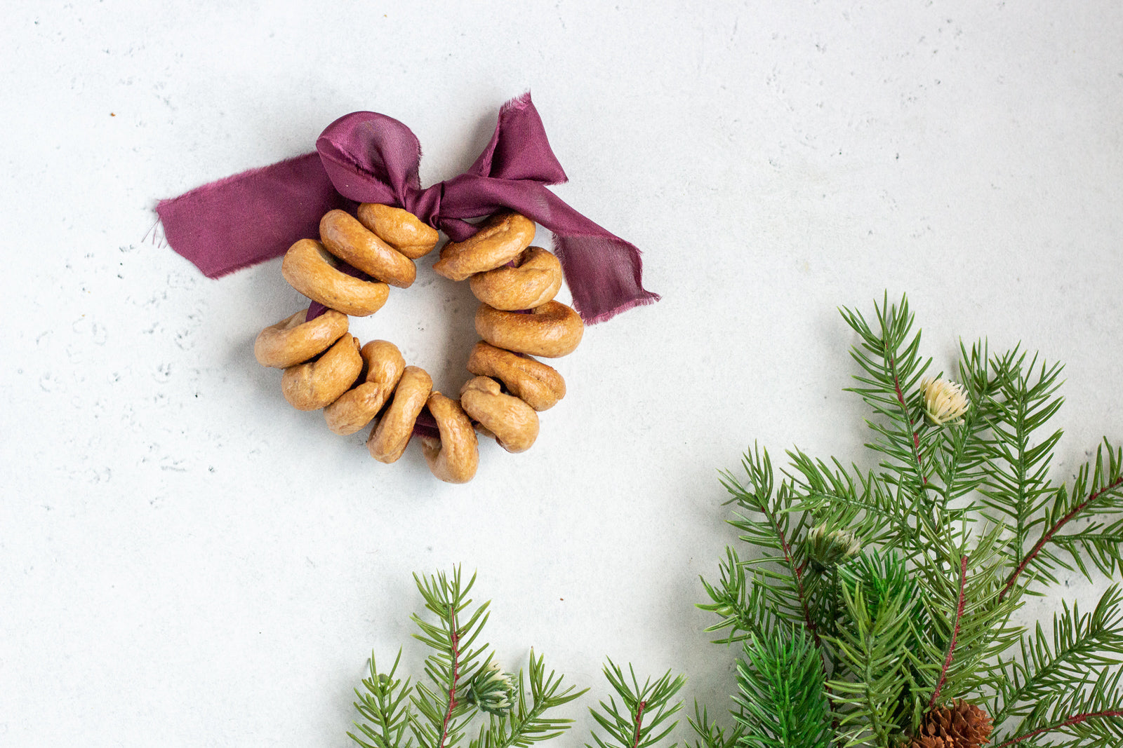 Taralli Wreath - q.b. cucina