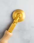Straight Brass Pasta Wheel