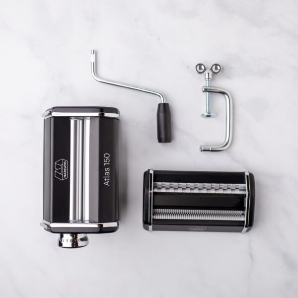Atlas Meat Machine Leftover: Black Marcato Atlas 150 Pasta Machine – q.b. Cucina