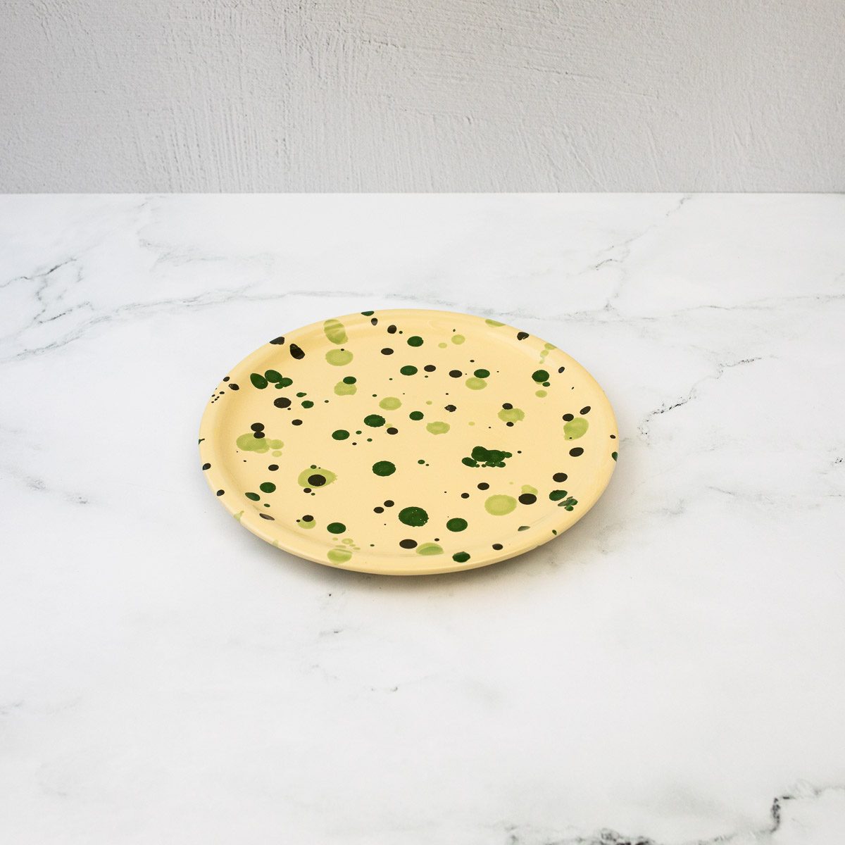 Cortona Splatterware Pizza Plate