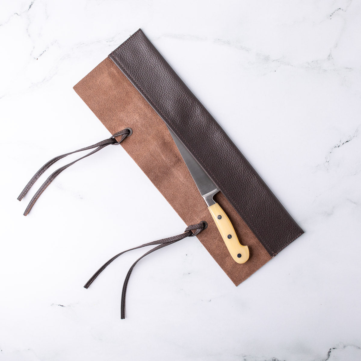 Italian Leather Knife Roll