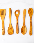 Olive Wood Utensil Set