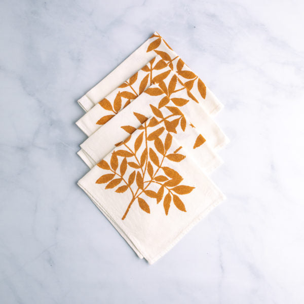Hand-Stamped Romagnolo Napkins