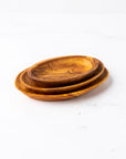 Petite Olive Wood Nesting Bowls