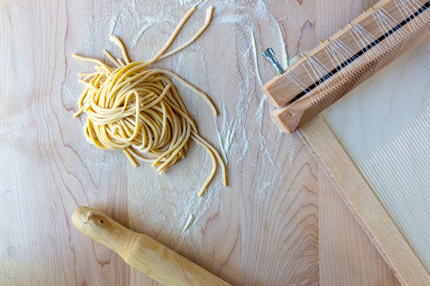 Spaghetti freschi alla chitarra – Pasta fresca Siena
